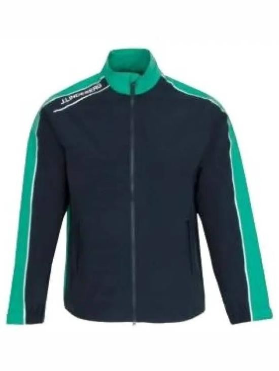 J Lindeberg Zip-Up Sporty Jacket With High Collar