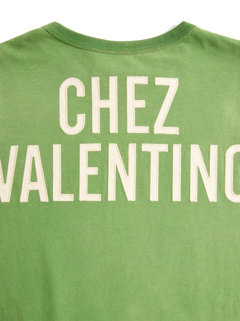 Valentino Playful Printed Cotton T-Shirt With Bold Lettering
