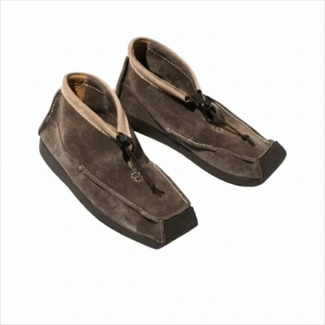 Woburn Walk Suede Loafers With Moccasin-Inspired Design And Rubber Sole