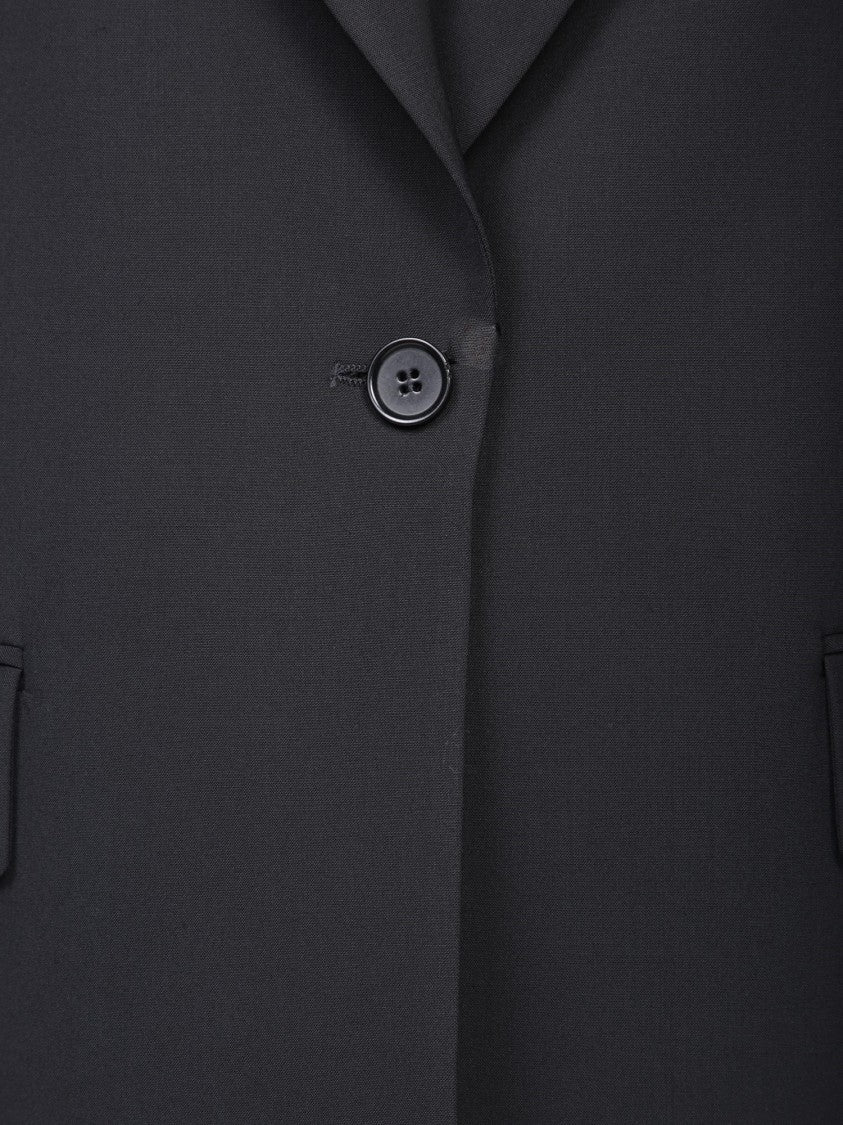 Msgm Women's Blazer With Tailored Fit And Detailing