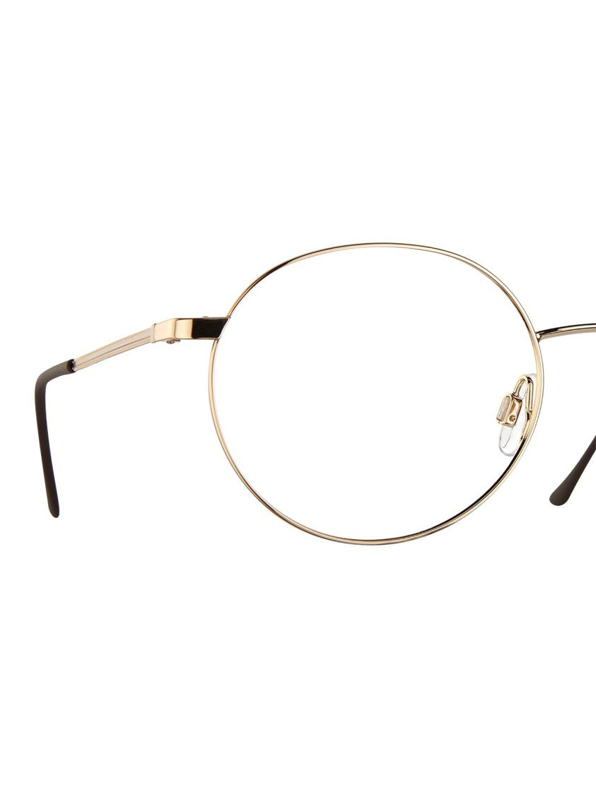 Look At Me Oval-Shaped Optical Frames With Delicate Metal Accents
