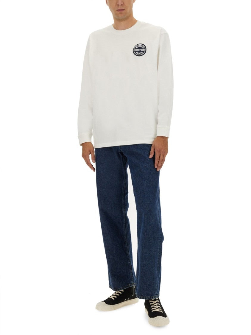Kenzo Classic Crew Neck Long-Sleeved T-Shirt