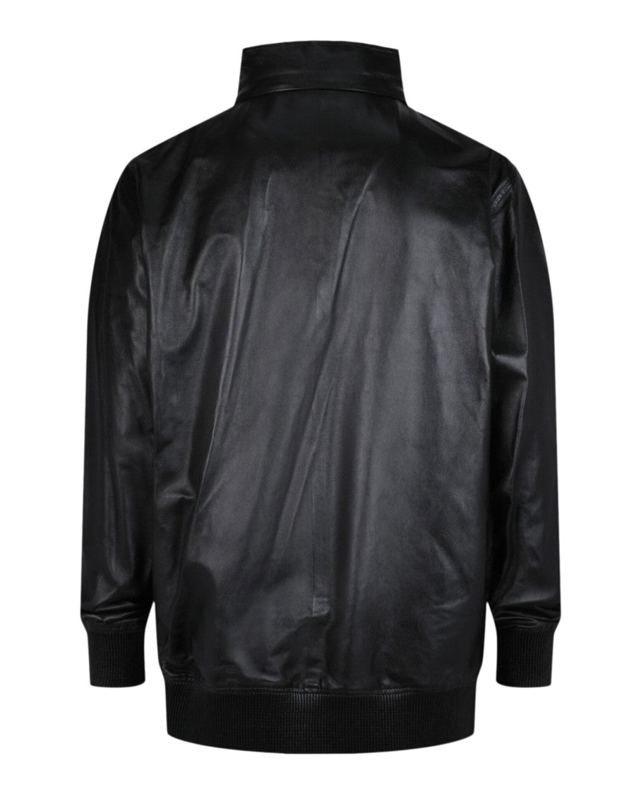 Givenchy Graphic Leather Hoodie