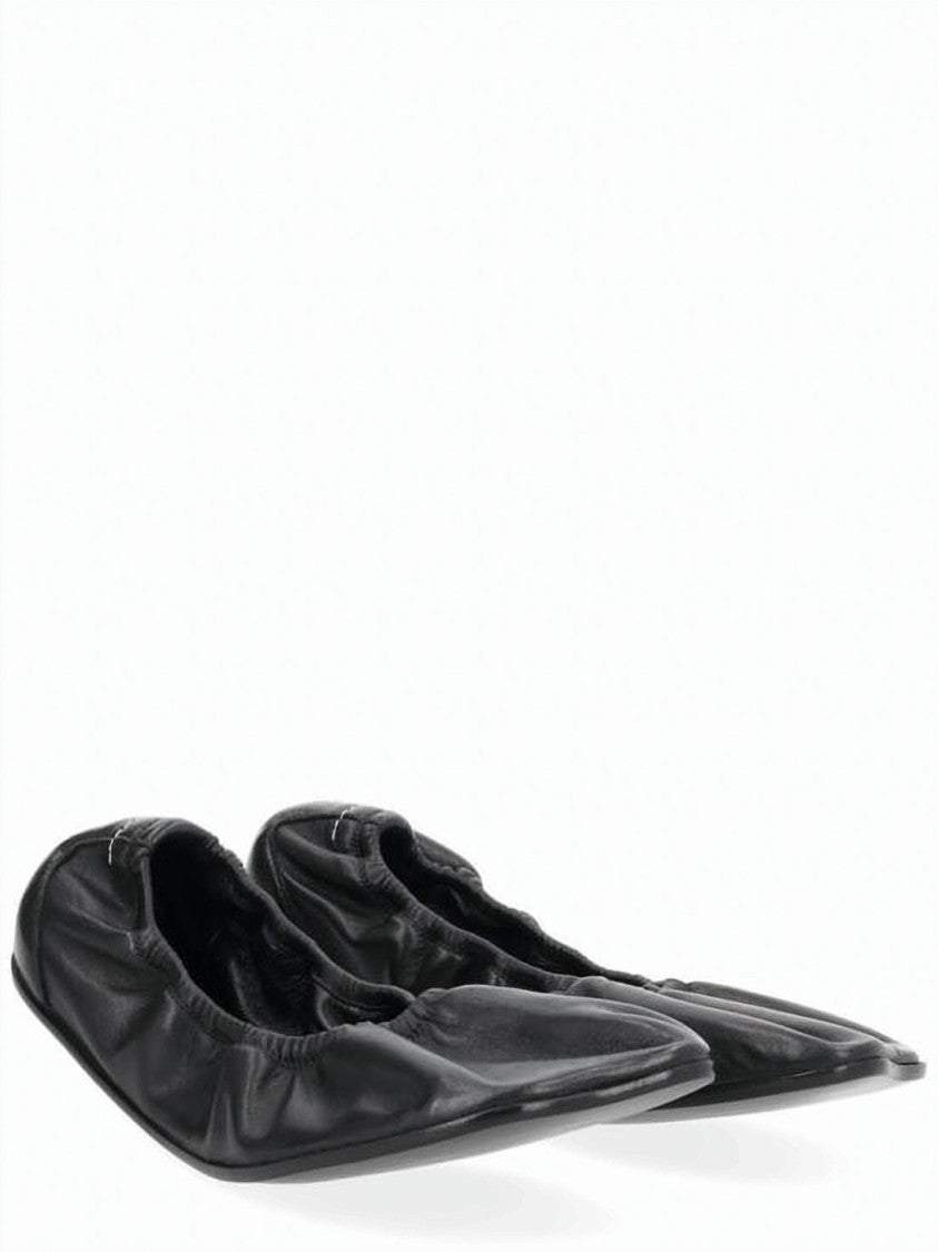 Mm6 By Maison Margiela Elongated Square Toe Flats