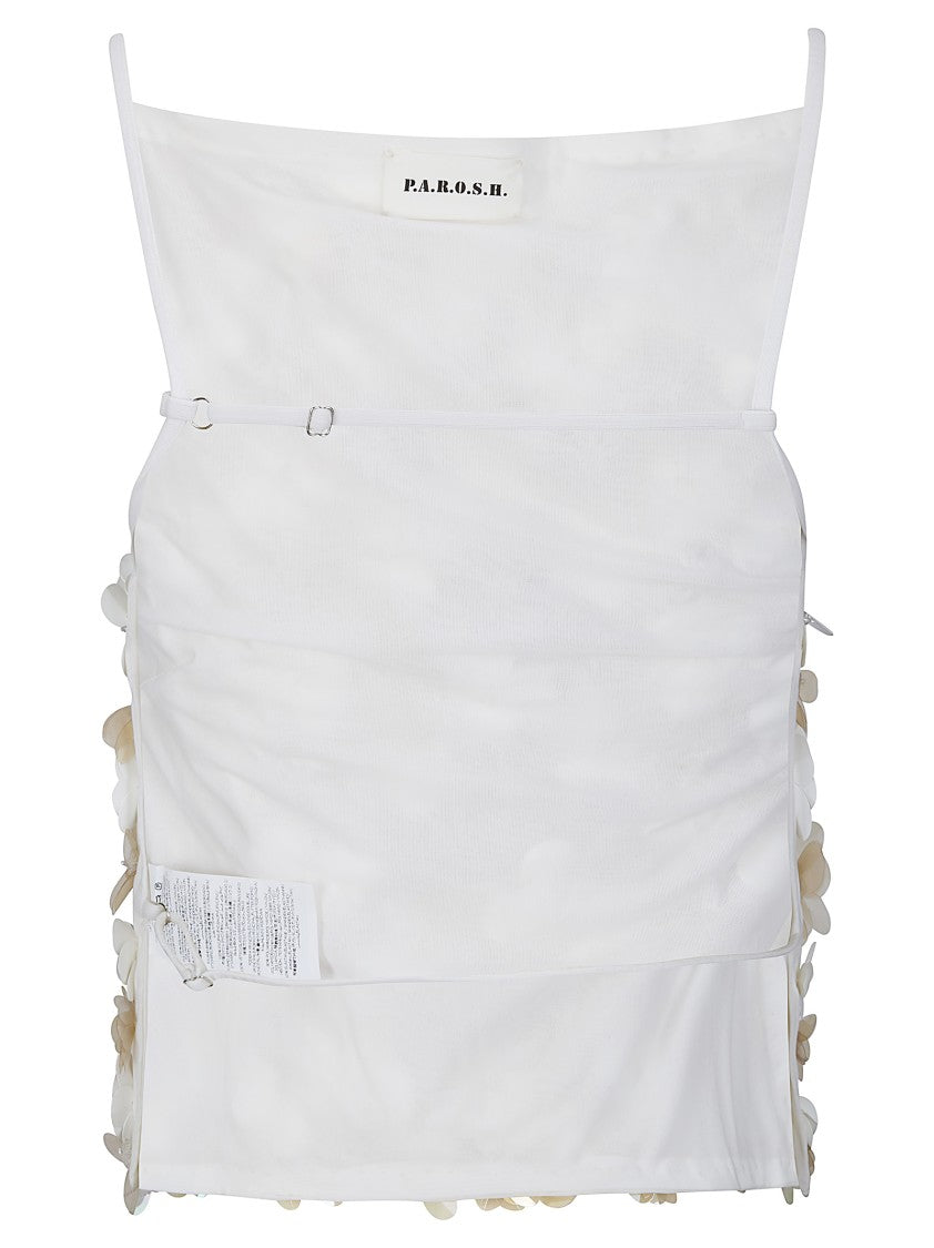 P.A.R.O.S.H. Form-Fitting Polyamide And Elastane Top With