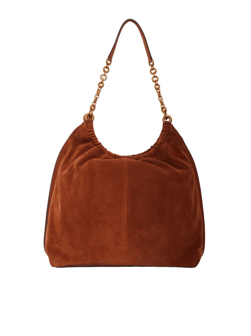 Michael Kors Calf Leather Cinch Messenger Bag