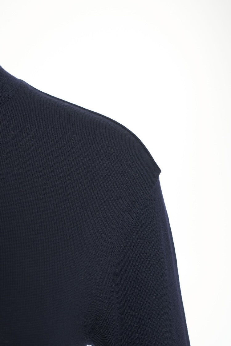 Herno Maxi Dress With High Collar And Adjustable Waist