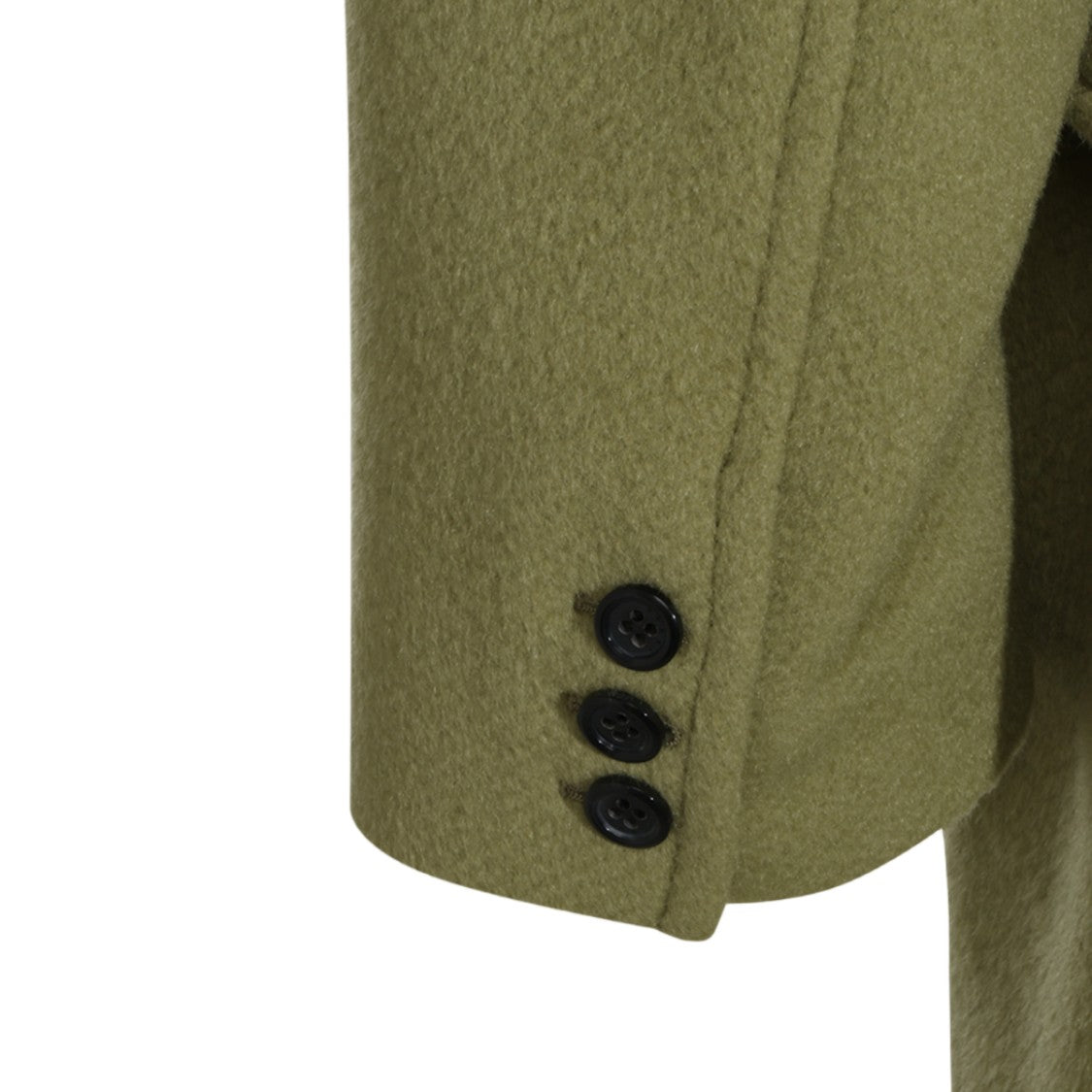 Marni Olive Green Belted Coat