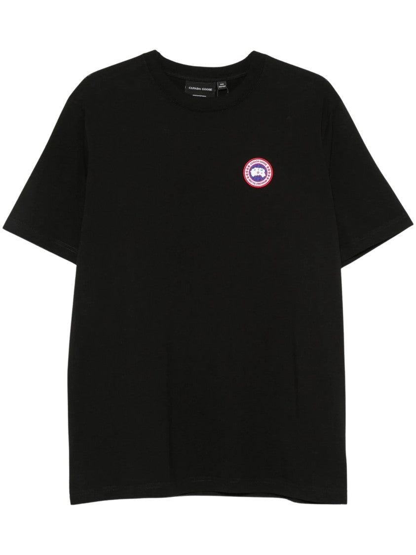 Canada Goose Ocra Logo-Patch Cotton T-Shirt