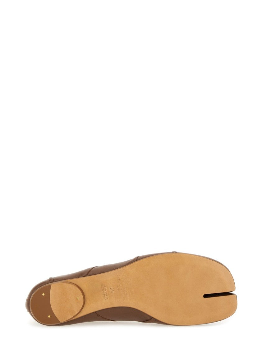 Maison Margiela Tabi Ballerina Flats With Split Toe Design