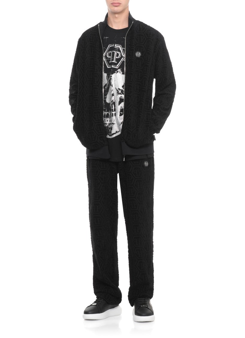 Philipp Plein Skull Strass T-Shirt