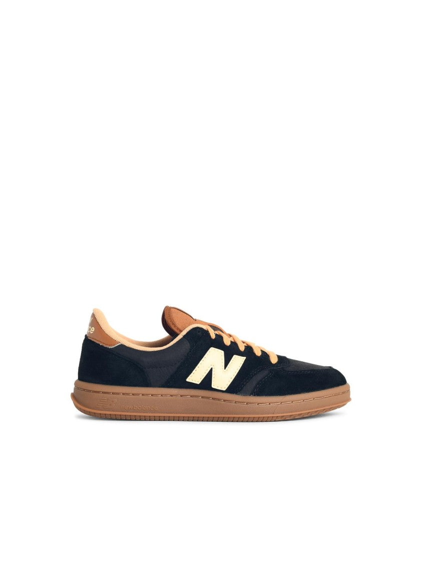 New Balance 'T500' Black Suede Sneakers