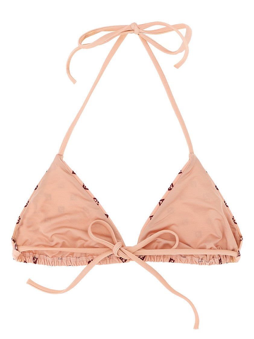 Fendi Micro Patchwork Bikini Top