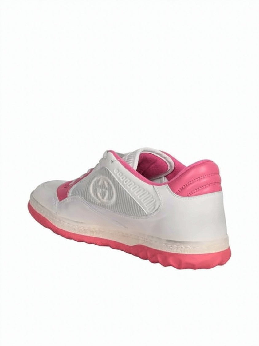 Gucci Low-Top Sneakers With Vibrant Accents And Textured Panels