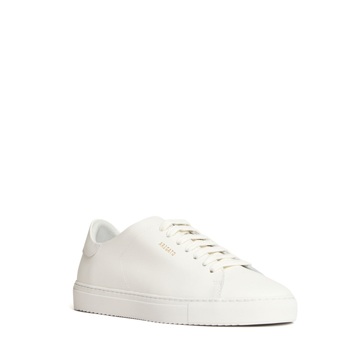 Axel Arigato Minimalist White Sneakers Smooth Leather Upper