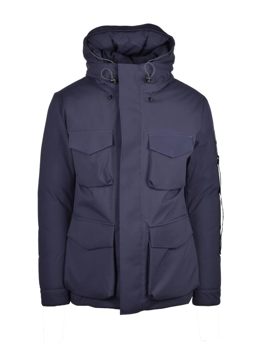 Outhere Blue Zephir Down Polyester Down Jacket