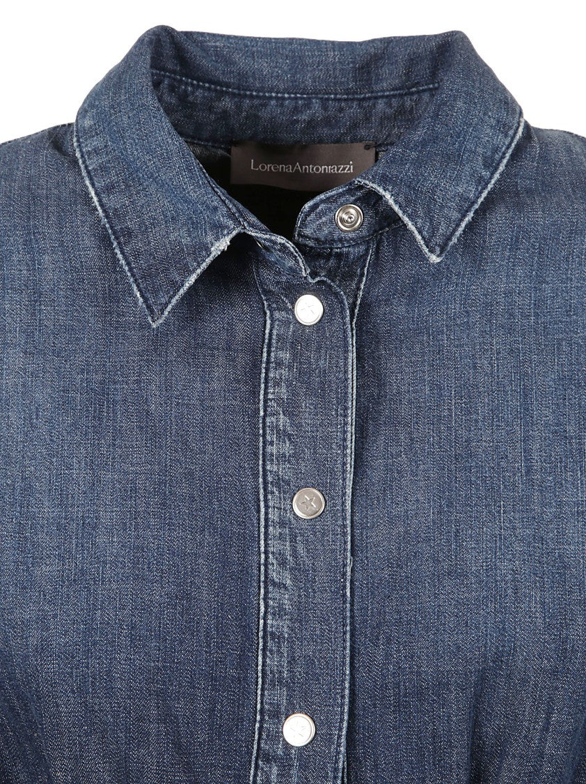 Lorena Antoniazzi Classic Denim Shirt Dress
