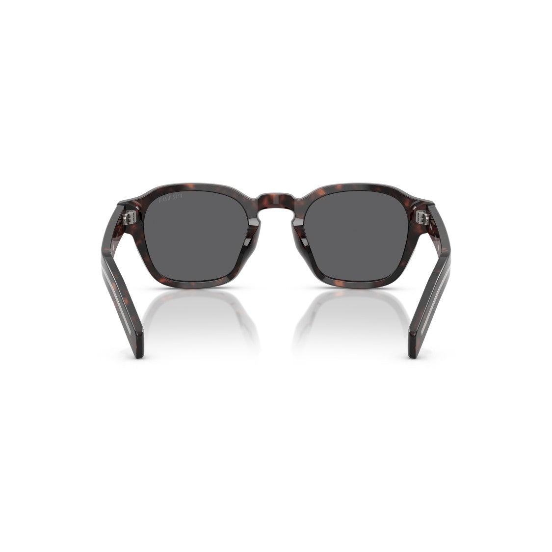 Prada 0Pr A16s Tortoiseshell Geometric Sunglasses With Thick Temples