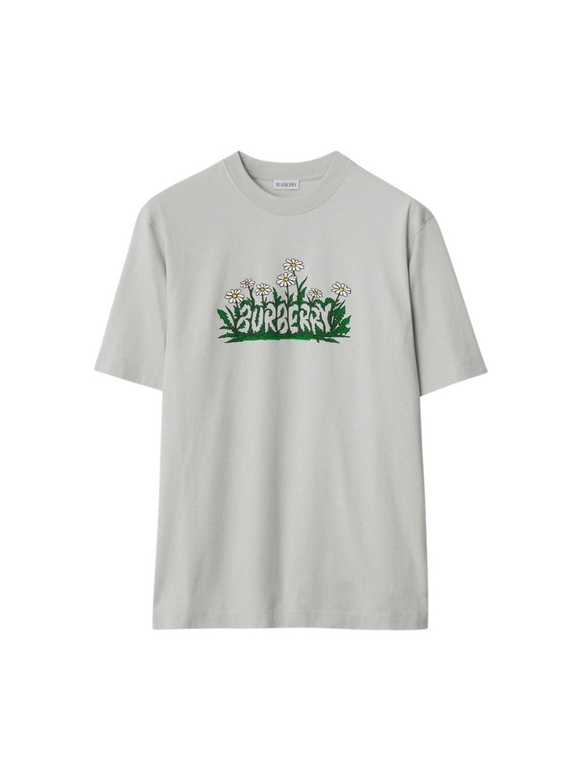 Burberry Daisy Logo T-Shirt Winter Grey