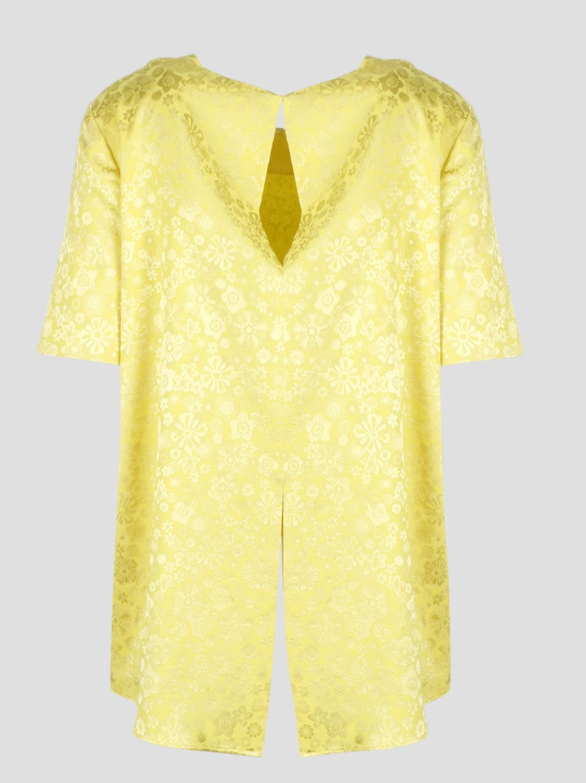 P.A.R.O.S.H. Jacquard Blouse