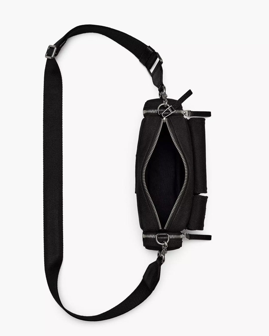 Marc Jacobs The Cargo Canvas Black Shoulder Bag