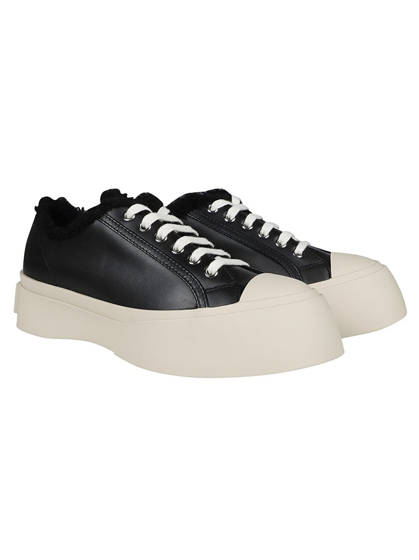 Marni Pablo Lace Up Calf Leather Sneakers