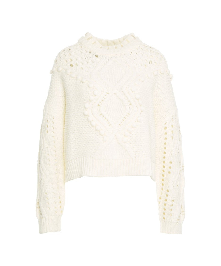 Liu Jo Cable-Knit Sweater