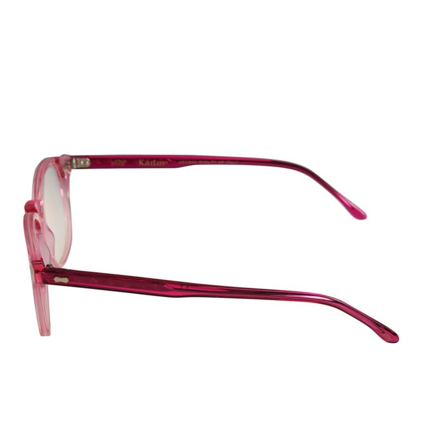 Kador Pepper Translucent Pink Gradient Frame Eyeglasses