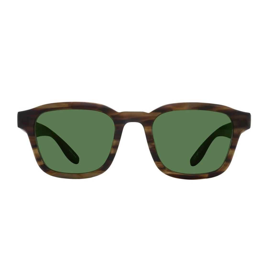 Barton Perreira Matte Brown Winton Sun Acetate Square Sunglasses