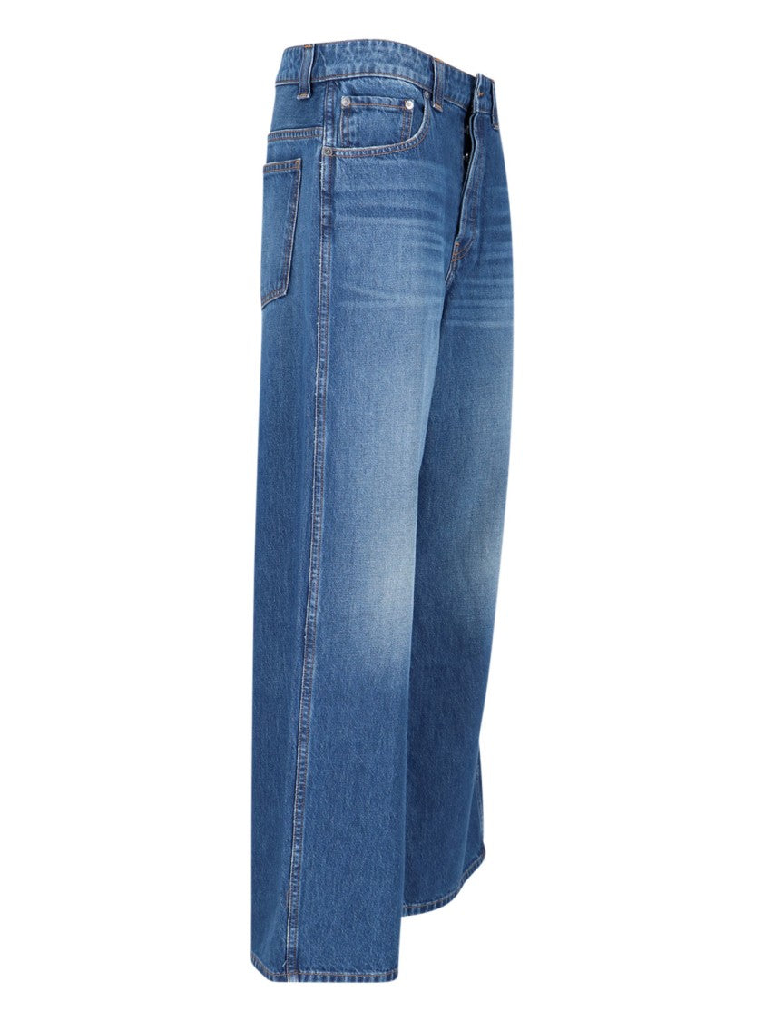 Khaite Straight Jeans – Blue