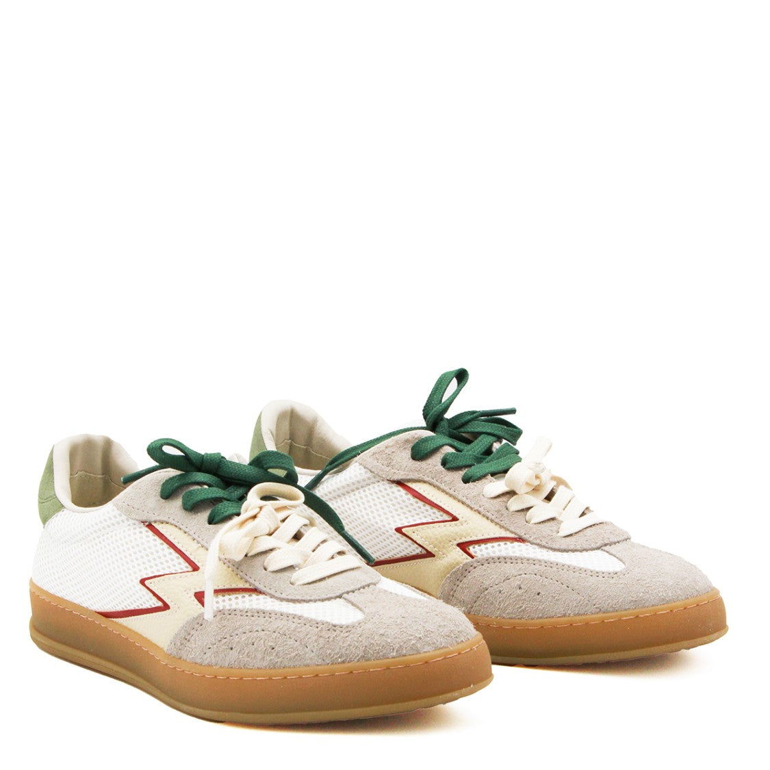 Moaconcept White Leather Club Sneakers