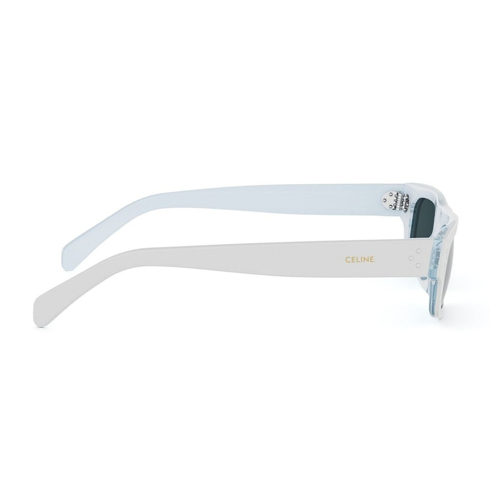 Celine Cl40337u 3 Dots Hd 22V White Eyewear