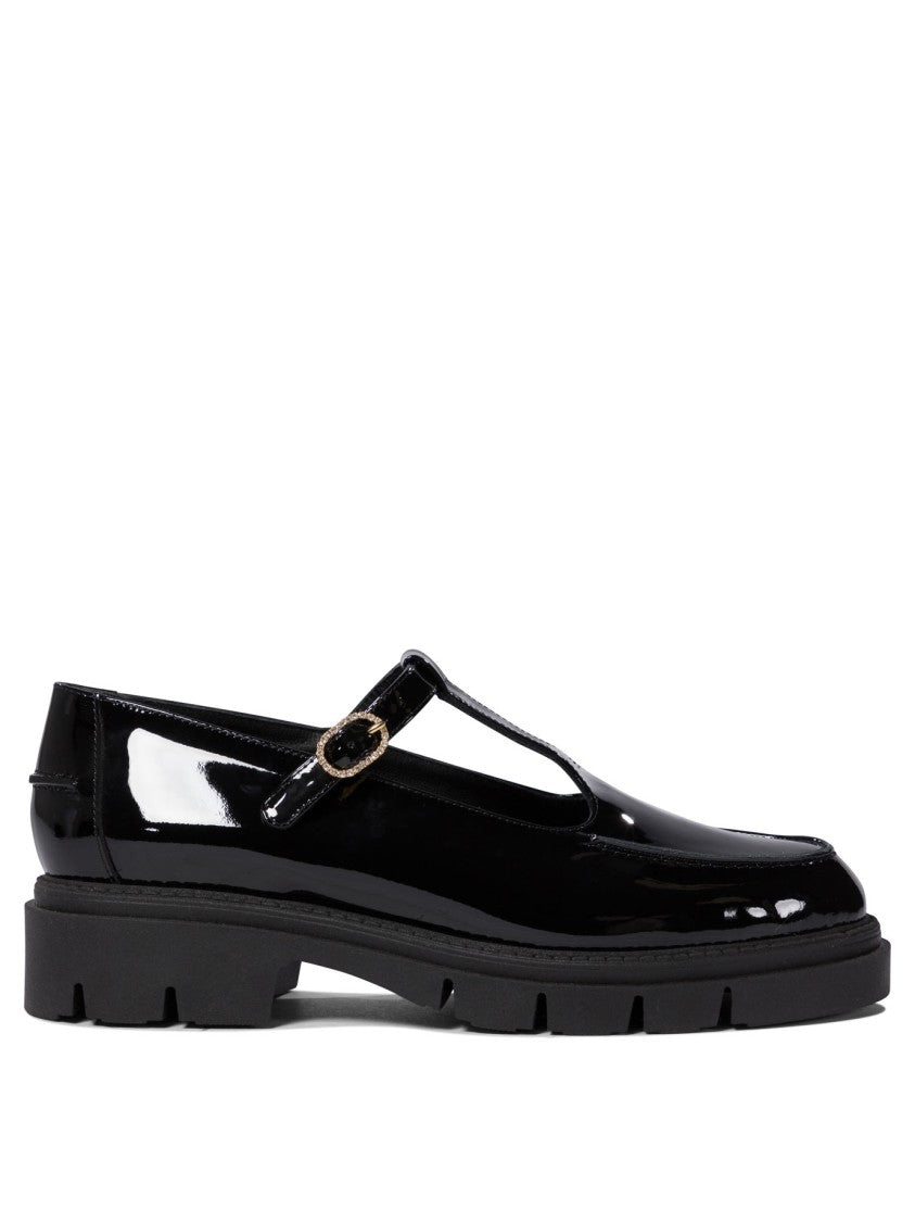 Amato Daniele Glossy Black Patent Leather Loafers