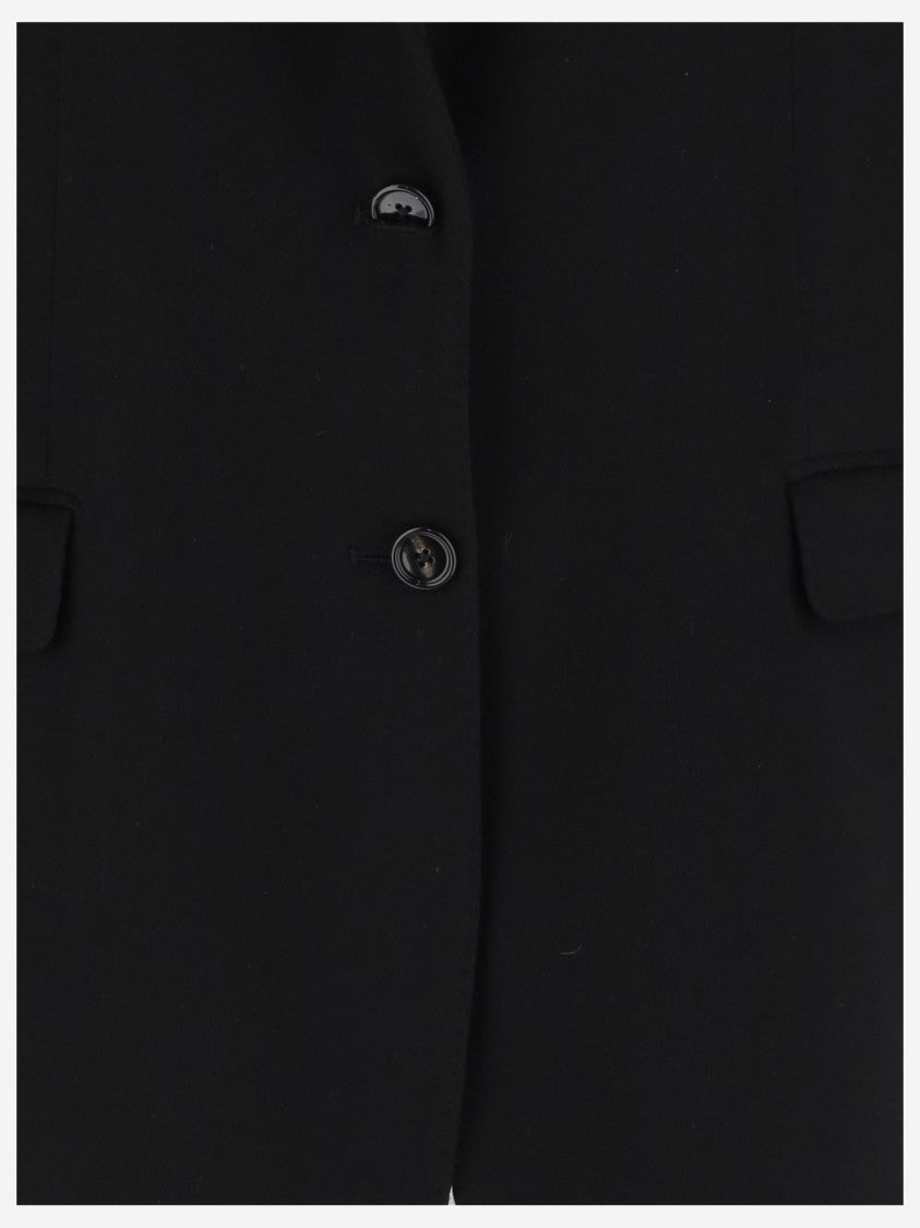 Tagliatore Two-Button Cashmere Long Jacket