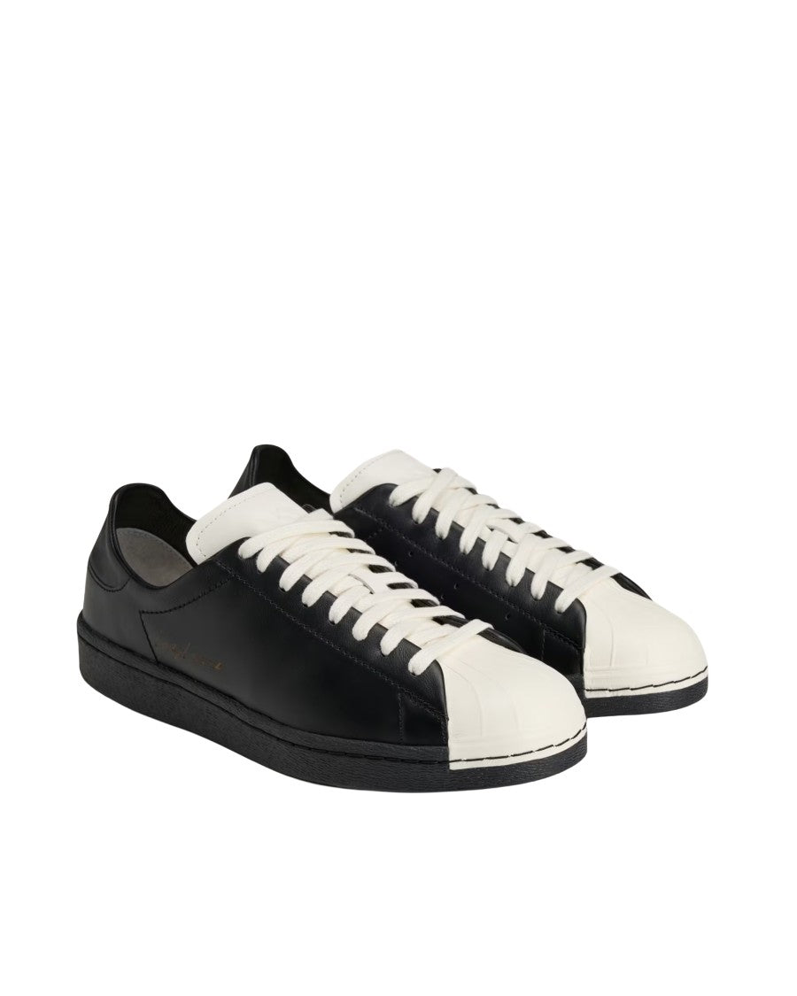 Y-3 Low-Top Sneakers With Iconic Shell Toe And Subtle Detailing