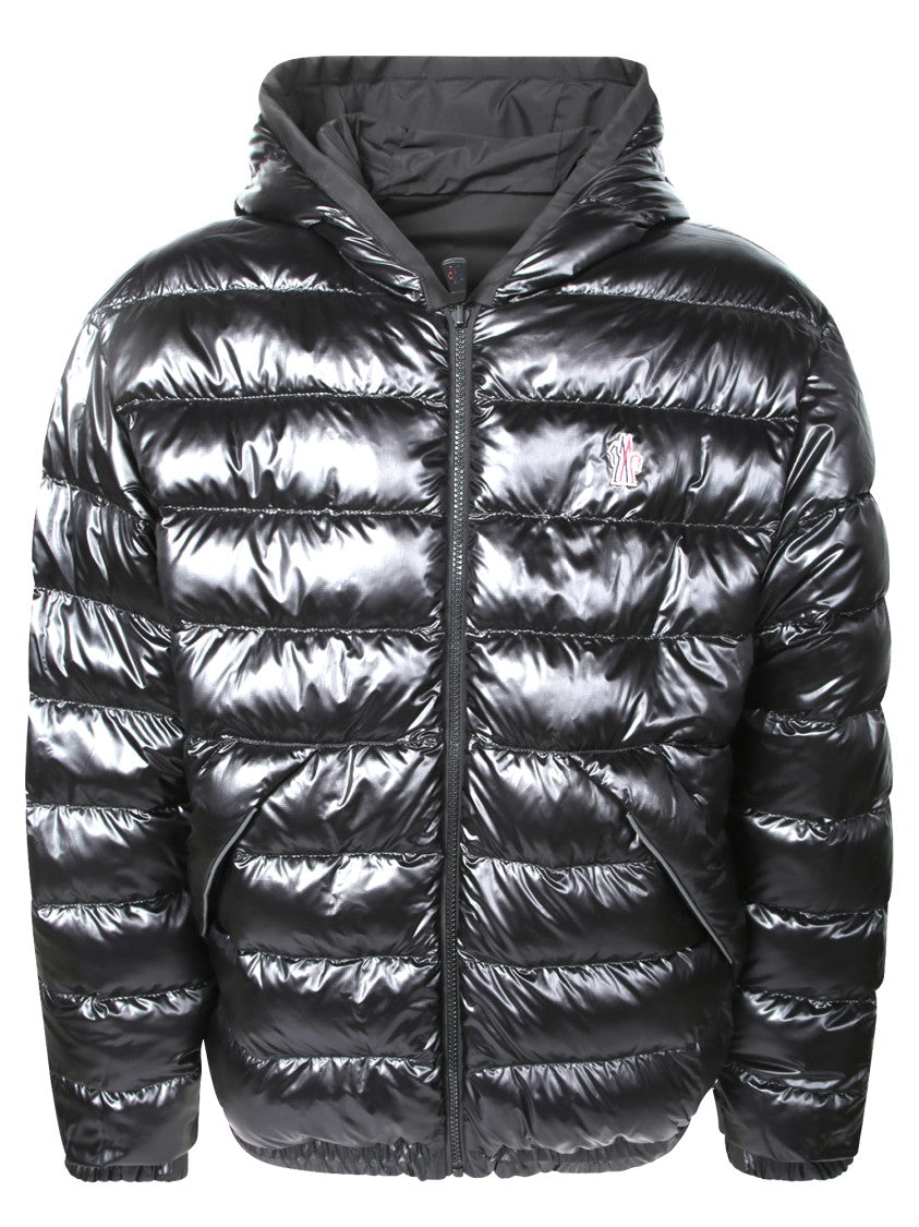 Moncler Grenoble Functional Blue Hooded Jacket