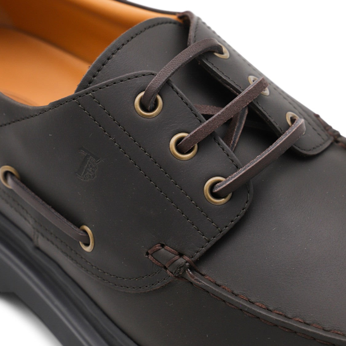 Tod's Brown Leather Loafers