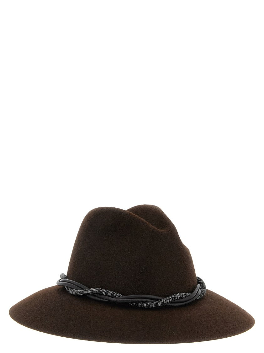 Brunello Cucinelli Fedora' Monile's Hat
