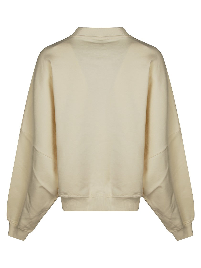 Marni Oversized Sweatshirt With Textured Logo
