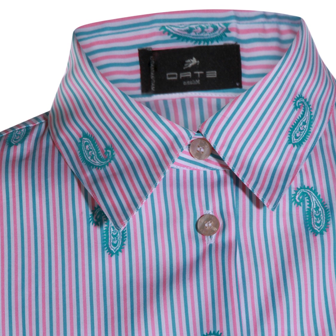 Etro Long-Sleeve Striped Shirt