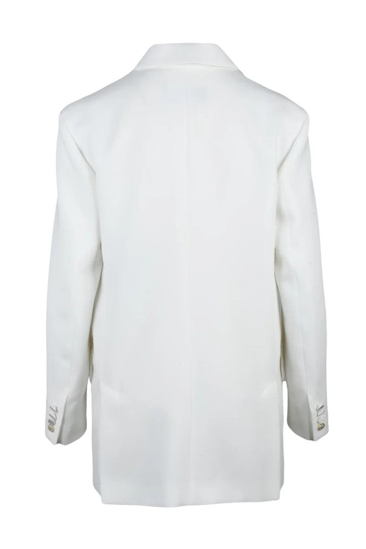 Max Mara Gabarra Double-Breasted Jacket - White