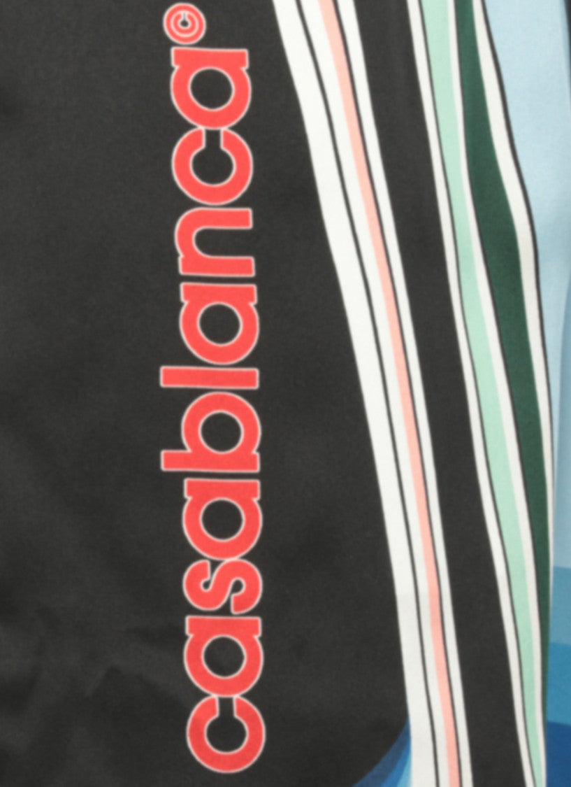 Casablanca Graphic Mountain Bermuda