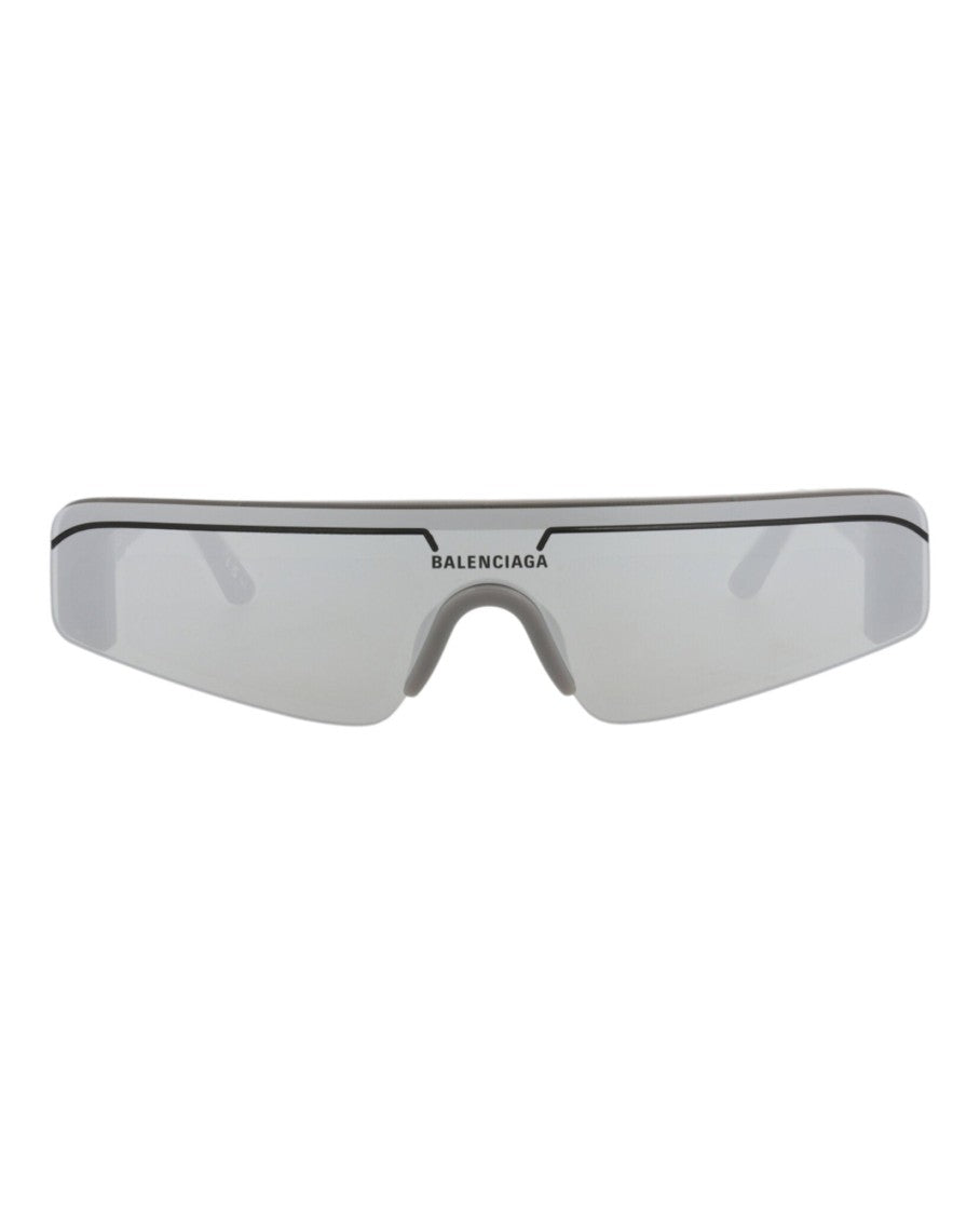 Balenciaga Shield-Frame Recycled Acetate Sunglasses