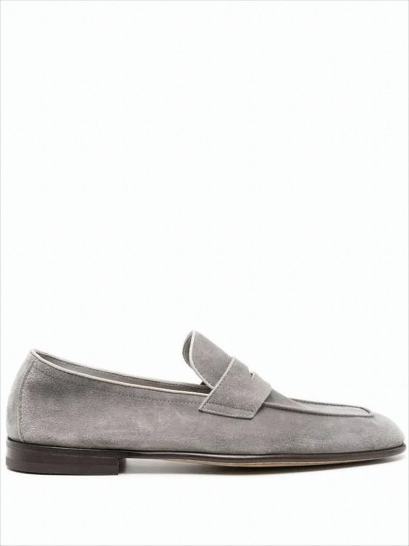 Brunello Cucinelli Soft Suede Loafers