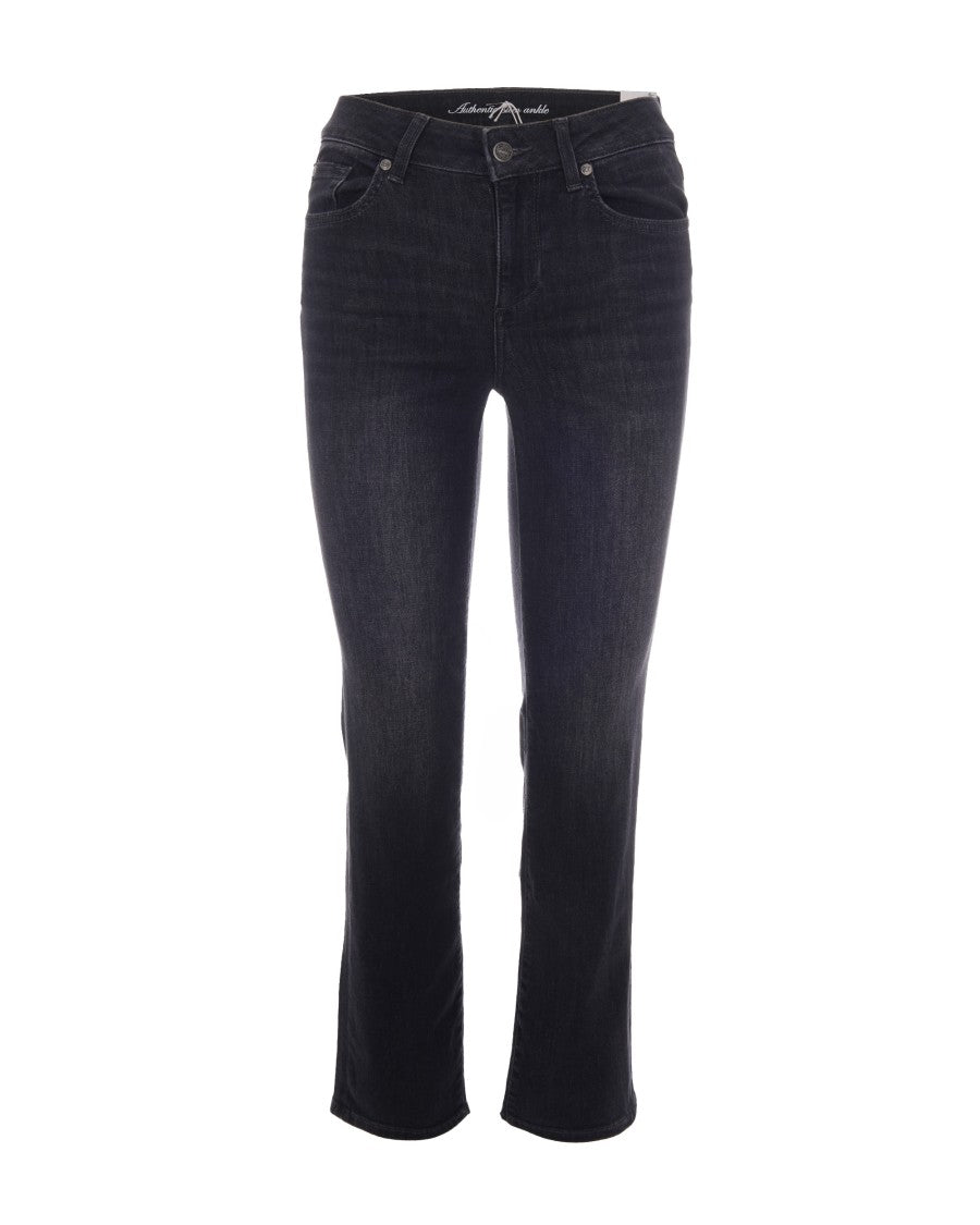 Liu Jo Black Sunshine Slim Cotton-Blend Jeans
