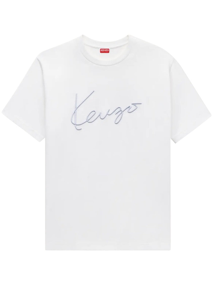 Kenzo Gots Kenzo Signature Classic Script Logo Cotton T-Shirt