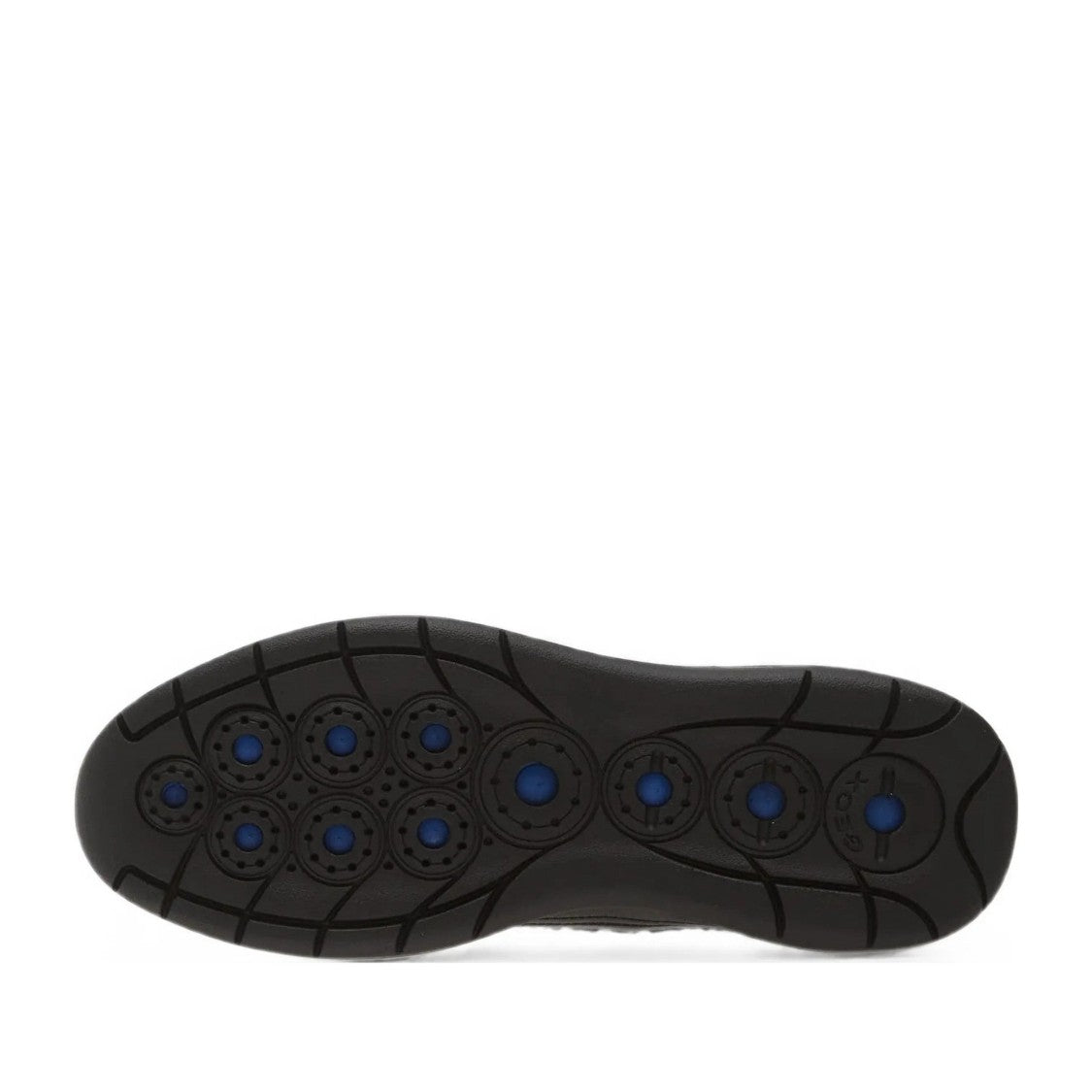 Geox Black Spherica Ec2 Plus Low-Profile Traction Sole Sneakers