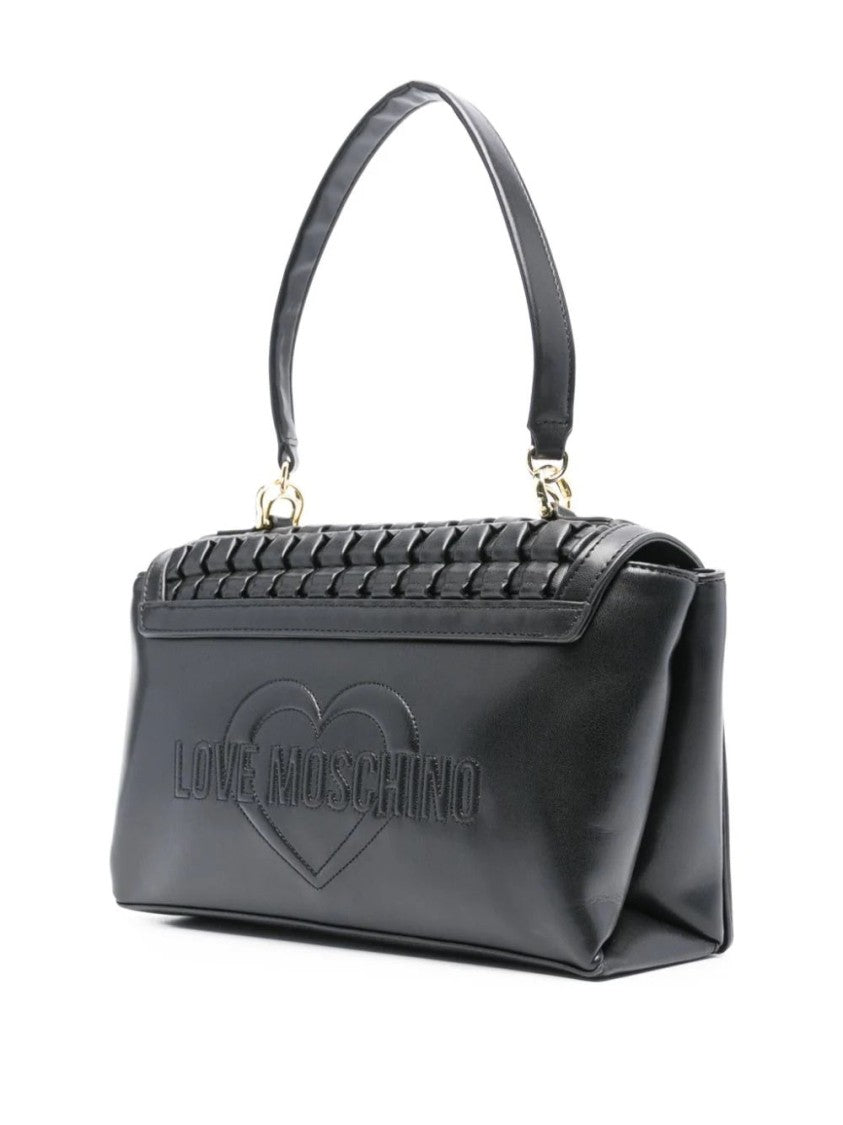 Love Moschino Woven Texture Shoulder Bag