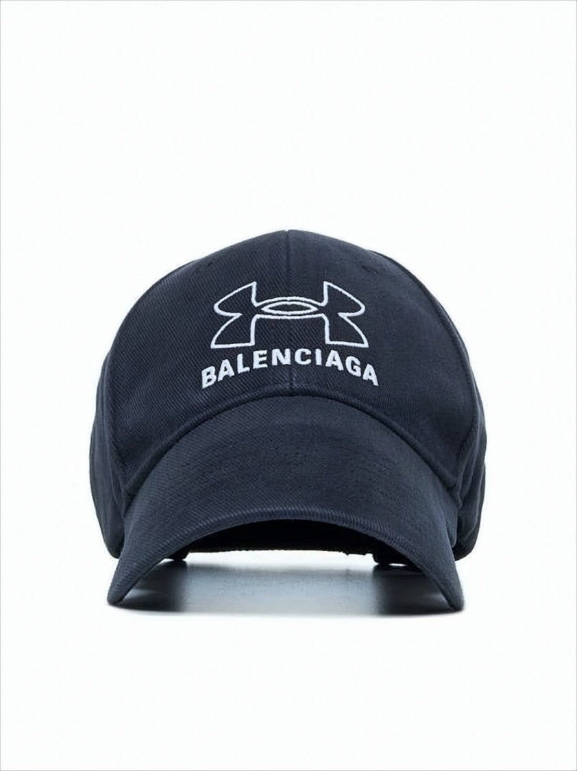 Balenciaga Classic Six-Panel Baseball Cap With Bold Logo Design