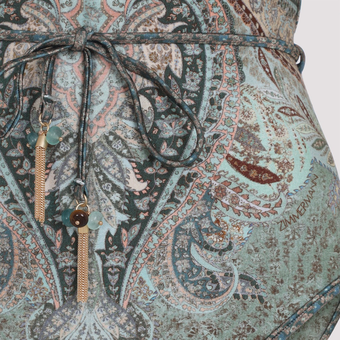 Zimmermann Wanderlust Scallop Multicolor Polyamide One-Piece